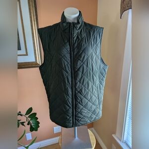 Weatherproof Vintage Man's Quilted Full- Zip vest ,Created For Macy's Size XL